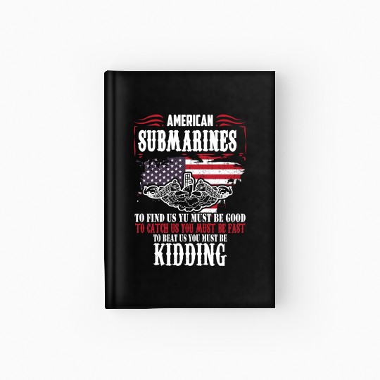 US Military Submarine Hardcover Journal