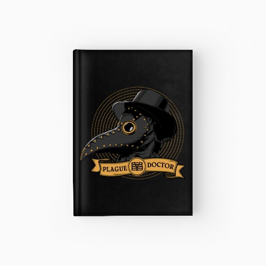 Plague Doctor Hardcover Journal