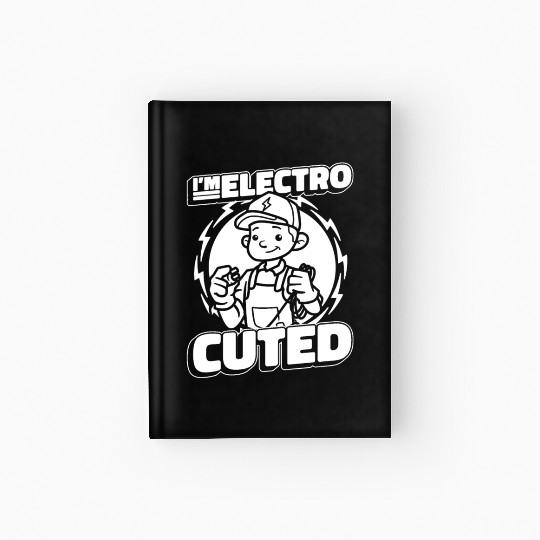 Electrician Construction Electrician Hardcover Journal