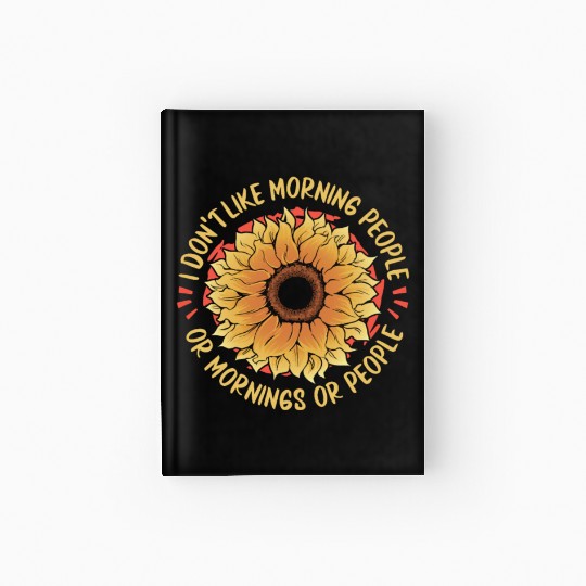 Sunflower Gardening Hardcover Journal