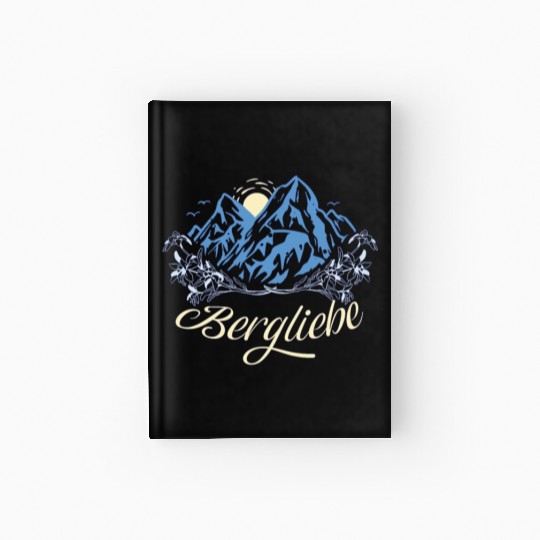 Mountain Love Sunrise Edelweiss Hardcover Journal