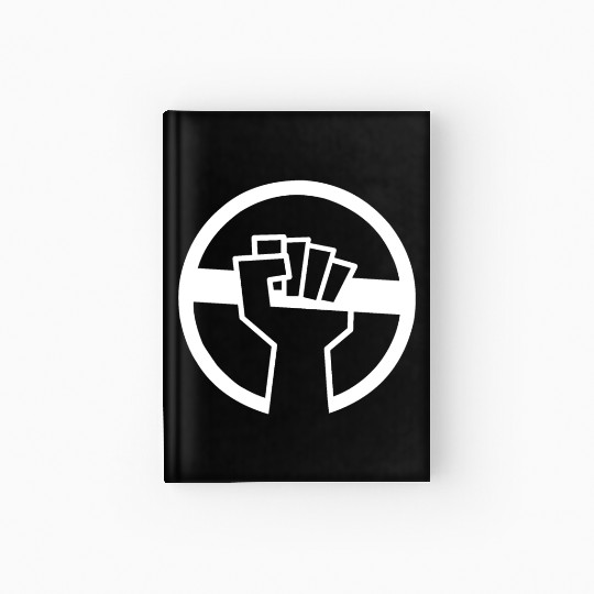 Hand Holding A Bar : Fitness, Claisthenics Hardcover Journal