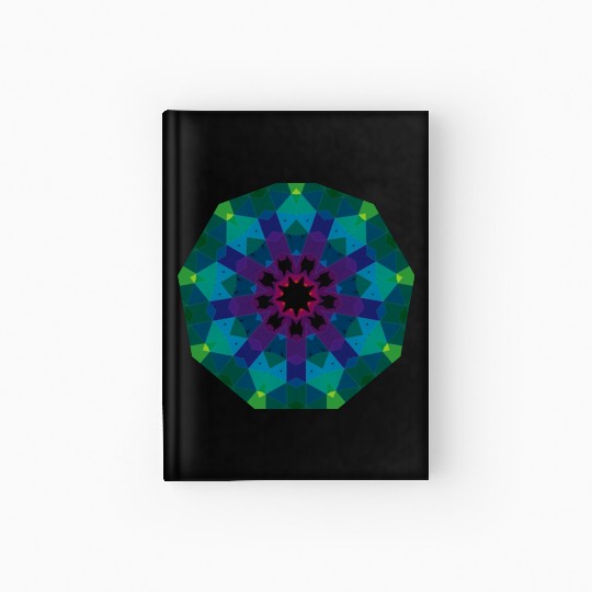 Dark Green Sign Hardcover Journal
