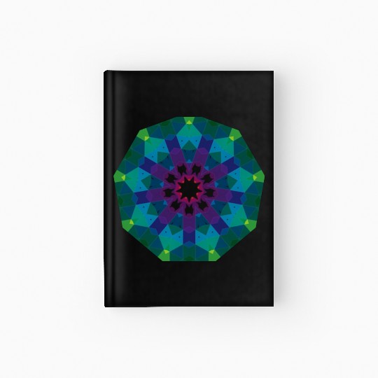 Dark Green Sign Hardcover Journal