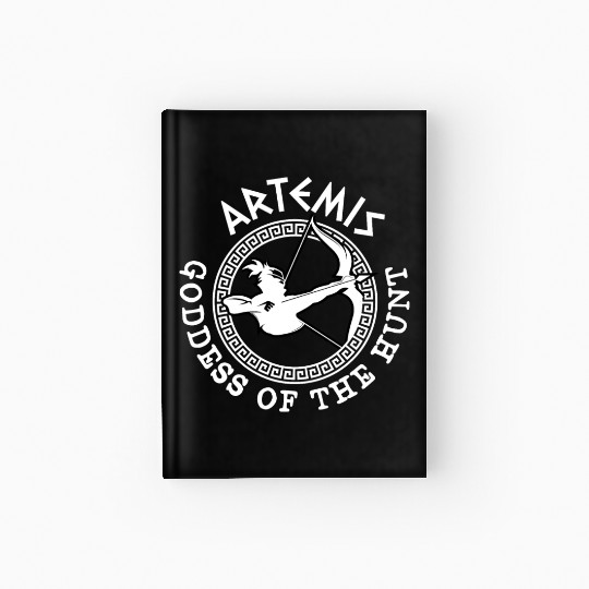 Artemis God, Greek God Hardcover Journal