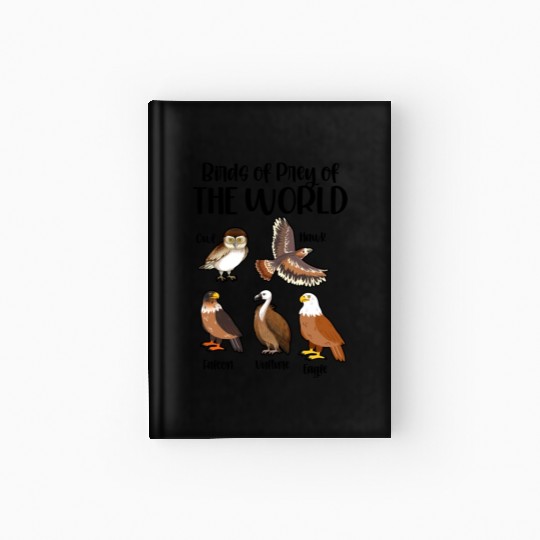 Birds of Prey Of The World Hardcover Journal
