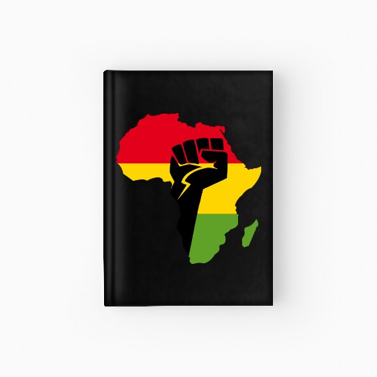 African Black Power Hardcover Journal