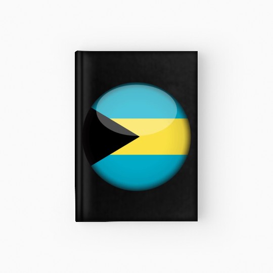 Bahamas Flag Hardcover Journal