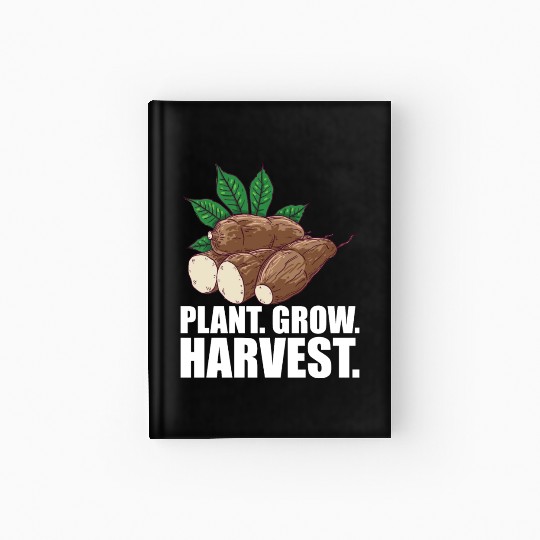 Cassava Farmer - Plant Grow Harvest Hardcover Journal