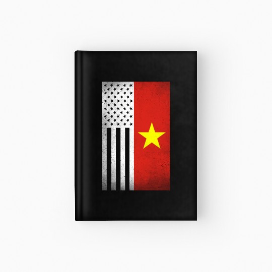 Vietnam Design for proud Vietnamese Americans Hardcover Journal
