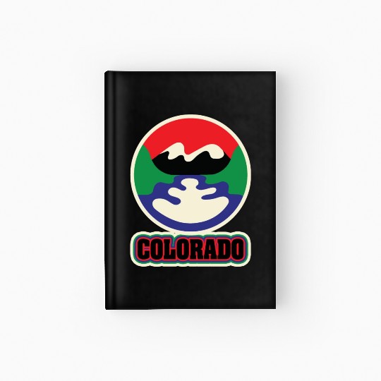 US States COLORADO Hardcover Journal