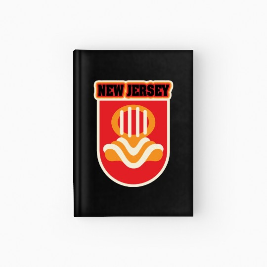 US States NEW JERSEY Hardcover Journal