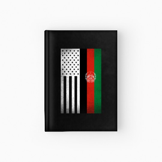 Afghanistan Design for proud Afghan Americans Hardcover Journal