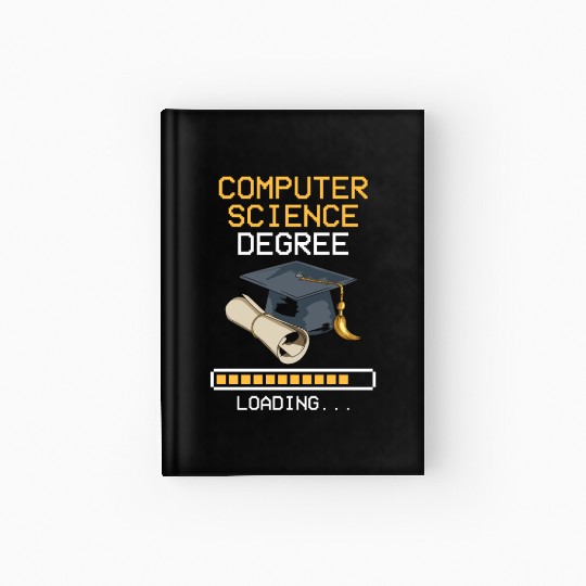 Computer Science Degree Loading Major Bachelor Mas Hardcover Journal