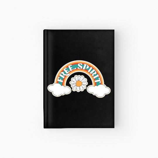 Free spirit affirmation Hardcover Journal