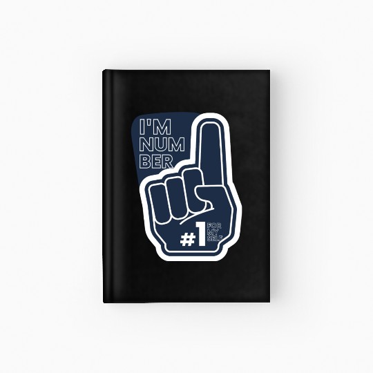 I'm number 1 affirmation Hardcover Journal