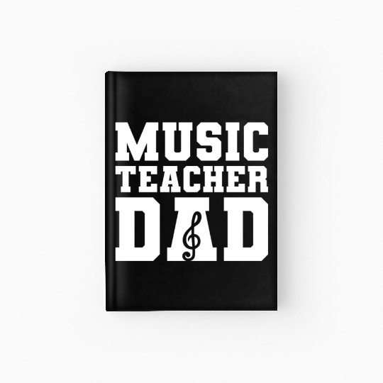Music Teacher Hardcover Journal