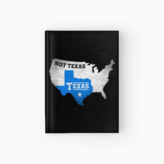 Big Texas Design for proud Texans Hardcover Journal