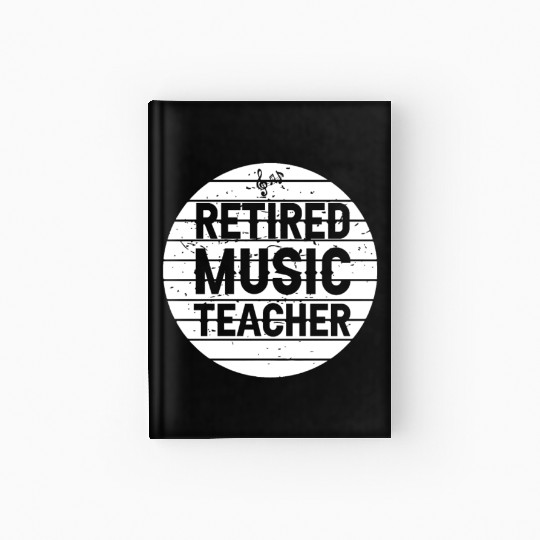 Music Teacher Hardcover Journal
