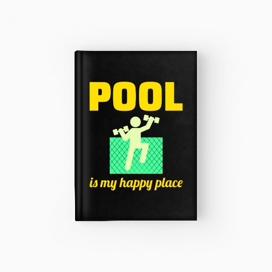 Water Aerobics Aquatic fitness Aqua Exercise Pool Hardcover Journal