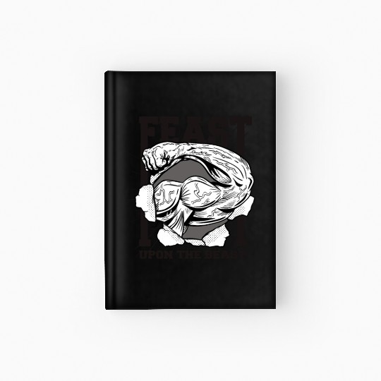 Feast Upon The Beast Hardcover Journal