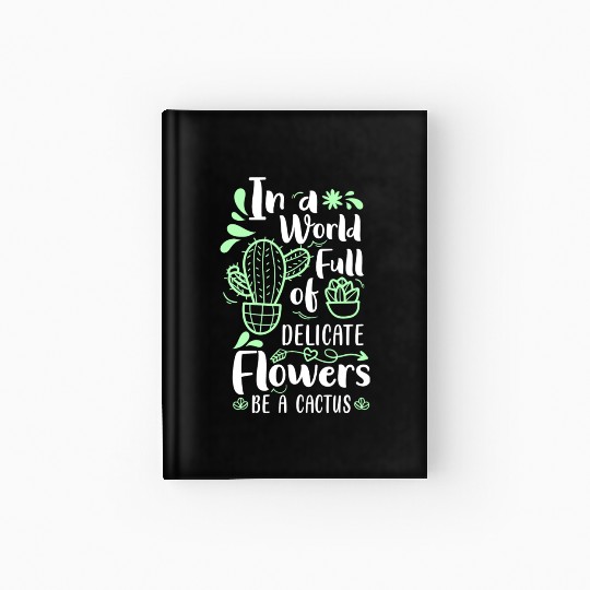 Spike Desert Garden Gardener Hardcover Journal