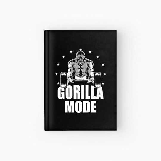 Gorilla Mode Monkey Whisperer Animal Zookeeper Hardcover Journal