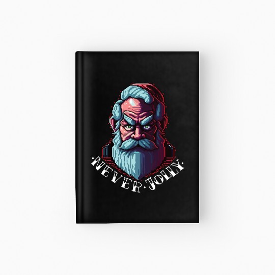 Grumpy Santa Hardcover Journal