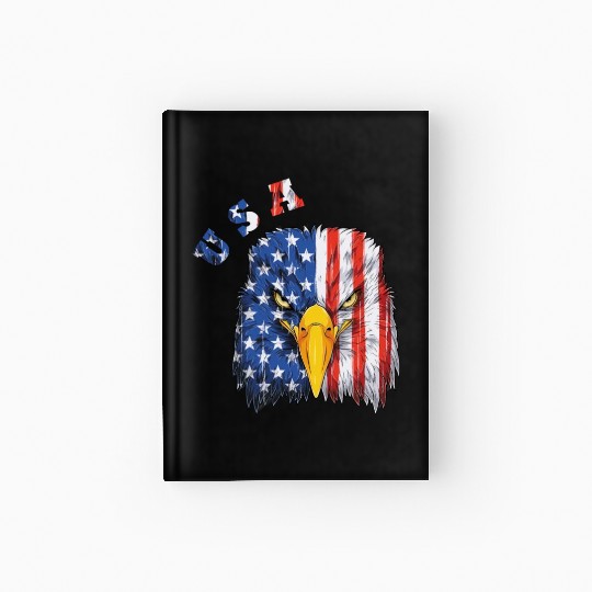 USA - Bald Eagle Hardcover Journal