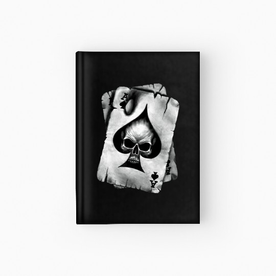 Ace of Skulls Death Cards Vietnam Hardcover Journal