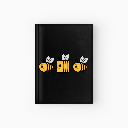 bee different comic bee Hardcover Journal
