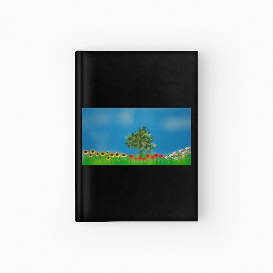 flowers Garden Hardcover Journal