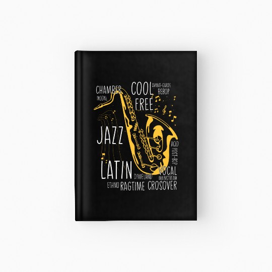 Novelty Music Mainstreams Ragtime Song Tone Hardcover Journal