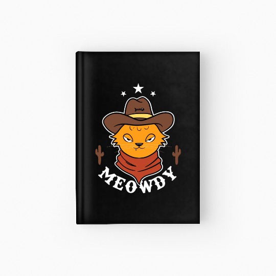 Meowdy Hardcover Journal
