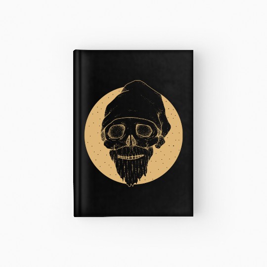 Evil Christmas Santa Hardcover Journal