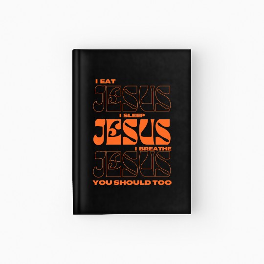 Eat Sleep Breath Hardcover Journal