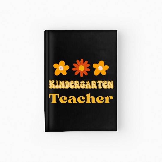 Cute Kindergarten teacher Aesthetic Hardcover Journal