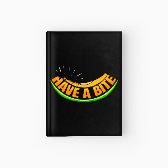 Have A Bite Of This Watermelon - Vegetarian And Hardcover Journal