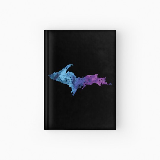 Michigan Up North Upper Peninsula Hardcover Journal