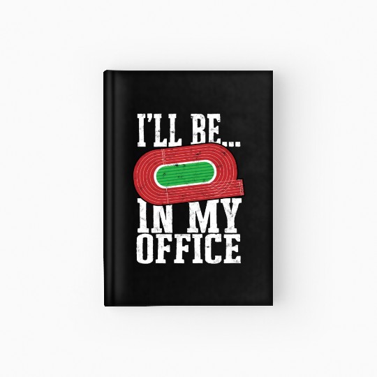 Track And Field Runner Athelitcs Running Sport Run Hardcover Journal