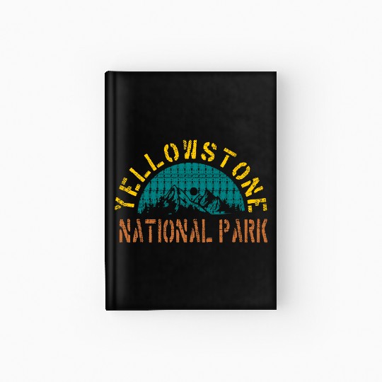 Vintage YStone National Park Retro 80s Hardcover Journal