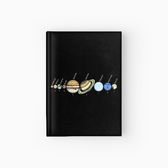 Solar System Astrophysic Planets, Solar System Hardcover Journal