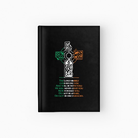 Celtic cross Hardcover Journal