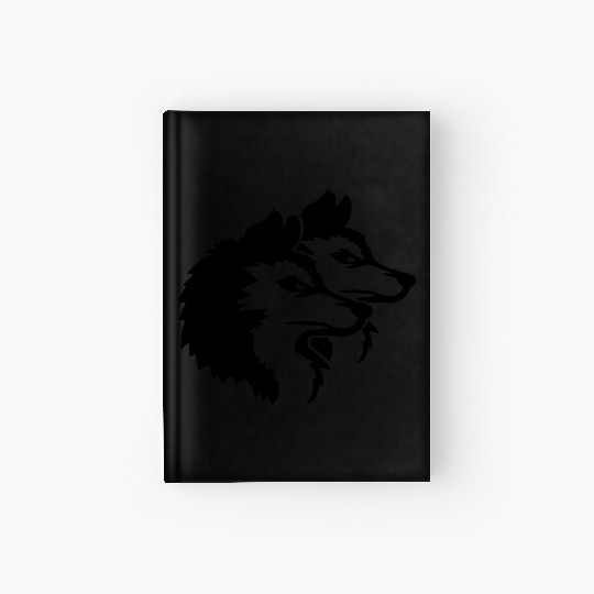Alpha Wolf Pack Logo Hardcover Journal