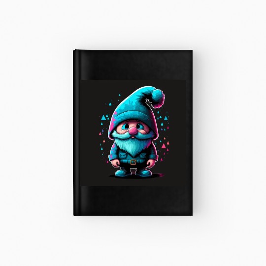 Cyberpunk Gnome Hardcover Journal