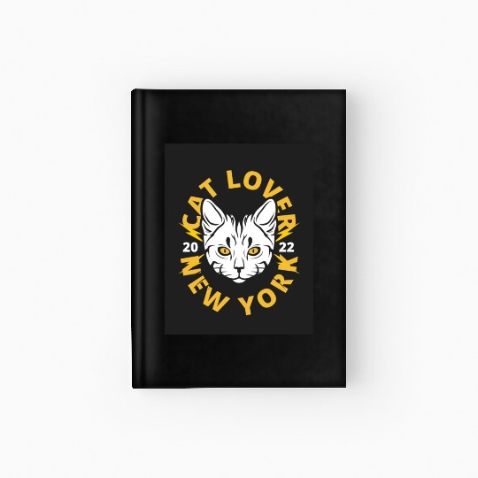 Cat lover Hardcover Journal