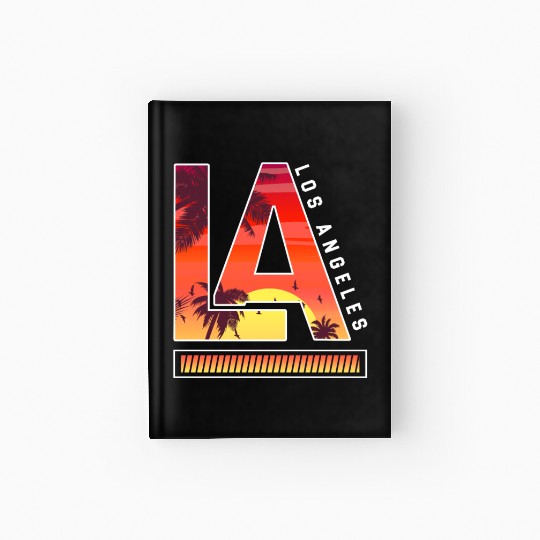 Los Angeles LA California Gift Hardcover Journal