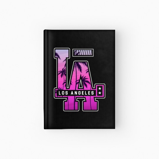 Los Angeles LA California Gift Hardcover Journal