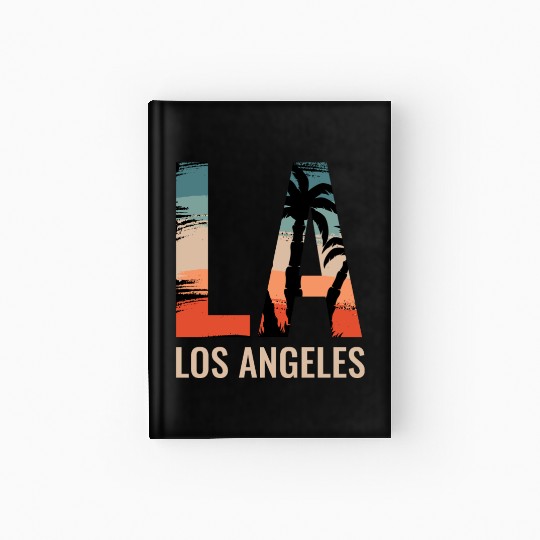 Los Angeles LA California Gift Hardcover Journal