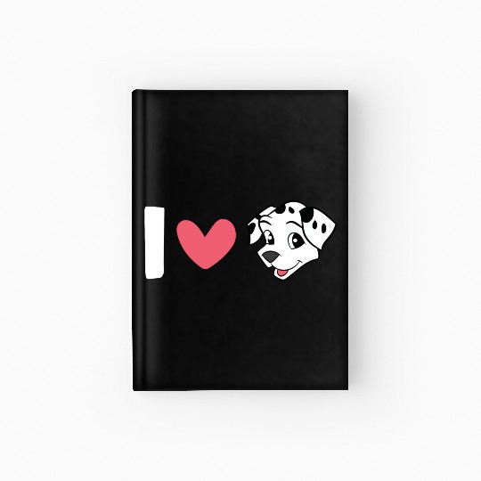 Dalmatians - I Love Dalmatians Hardcover Journal